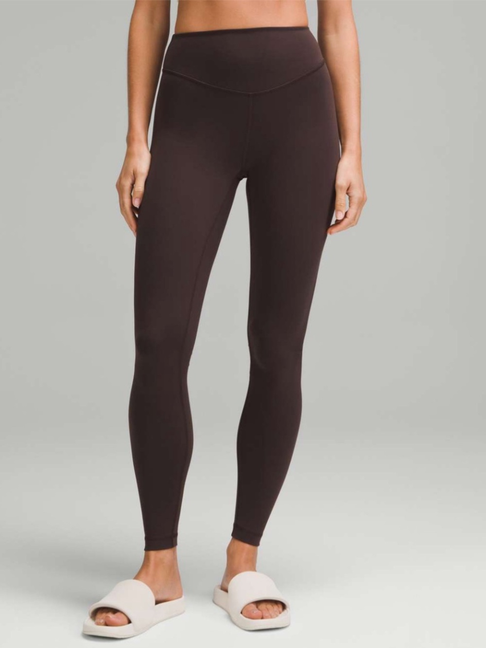 Lululemon Wunder Under SmoothCover High-Rise Tight 28" Sequoia 8 New